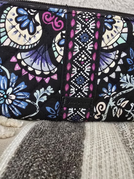 Vera Bradley Handbags - Vera Bradley Quilted Floral Zip Wallet